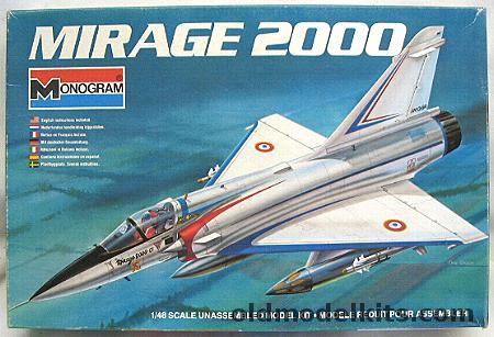 Monogram 1/48 Mirage 2000, 5425 plastic model kit